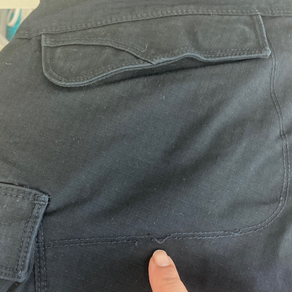 5.11 Tactical Series Cargo Pants Women's Black Utility Straight Size 8 Hiking - Picture 16 of 16
